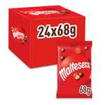 Pack de 24 x 68gr. Maltesers Snack en Bolitas de Leche Malteada recubiertas de Chocolate con leche