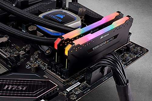 Corsair VENGEANCE RGB PRO 32GB, 2x16GB, DDR4 3200MHz C16 (AMD / Intel) (AMAZON IGUALA)