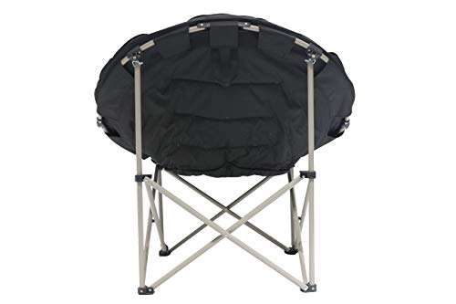 Cama de camping plegable con acolchado de malla de tres densidades XXL Homecall negro 