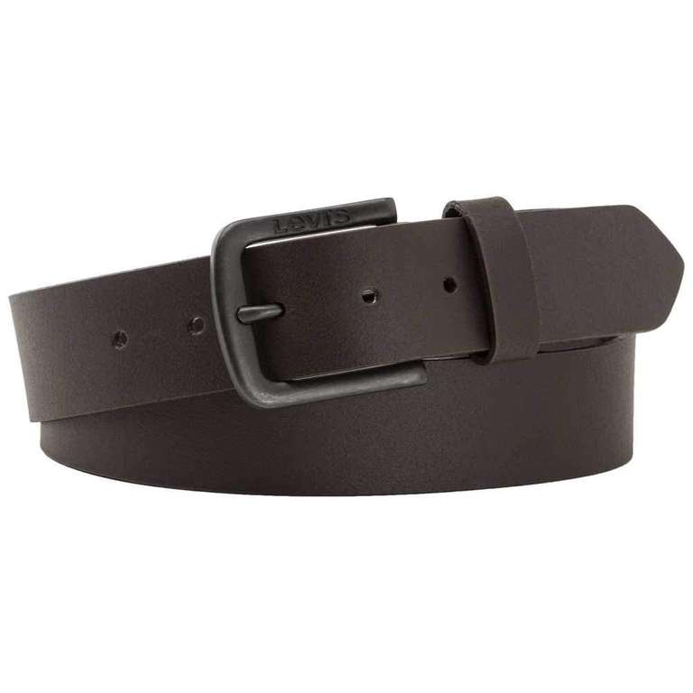 Levi's Seine Metal cinturón, Marrón Oscuro, para Hombre (15.13 € para estudiantes)