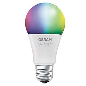 Osram Smart Bombilla Inteligente y Estándar 60 Casquillo con Cambio de Color E27, 10 W, Multicolor