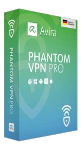 6 meses de Avira Phantom VPN Pro GRATIS