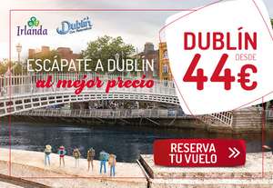 Iberia Express: Dublin desde 44 euros