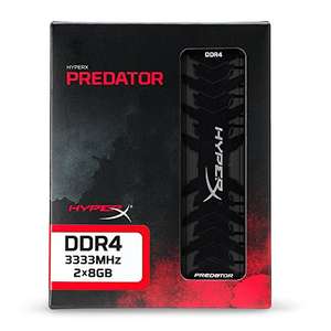 HyperX Predator Kit (2 x 8 GB) 3333 MHz DDR4 CL16