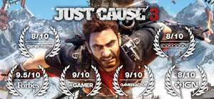 Promoción STEAM Just Cause: Just Cause 1 (0,97€), Just Cause 2 (1,49€) y Just Cause 3 (4,49€)