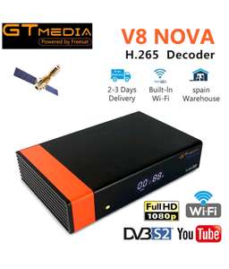 Receptor satelite Gtmedia V8 Nova (Desde España)