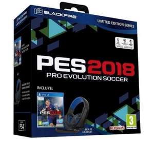 Pack Auricular BFX-15 + Pro Evolution Soccer 2018 PS4