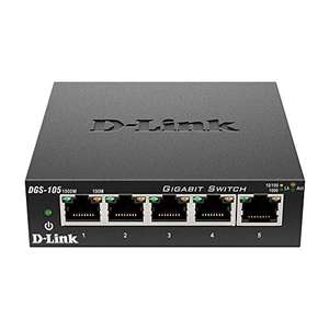 Switch 5 puertos Gigabit D-Link