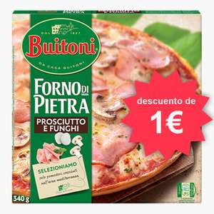 1€ de descuento en pizzas Buitoni