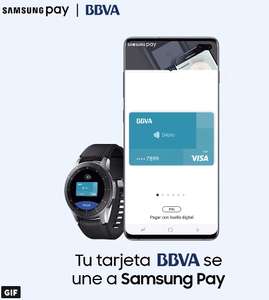 5€ gratis con Samsung Pay y BBVA