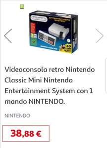 Nintendo Classic Mini Nintendo (Alcampo Alicante plaza mar)