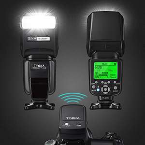 Flash Tycka Profesional I-TTL Luz con control remoto inalámbrico 2.4G para Nikon