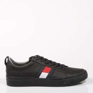 Zapatillas Tommy Hilfiger FLAG DETAIL LEATHER SNEAKER