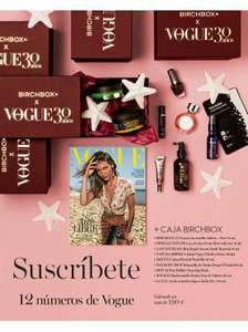 Suscripción Vogue 12 números + Birchbox edición limitada
