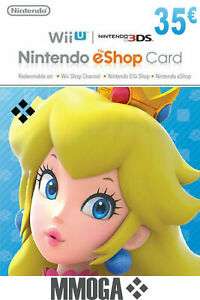 Código de 35€ de Nintendo eShop por 29,38€