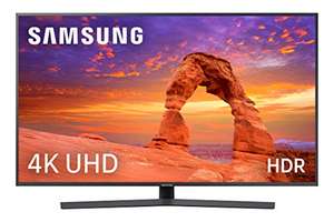 Samsung 4K UHD 2019 65RU7405 - Smart TV de 65" con HDR (HDR10+), Procesador 4K, One Remote Control, Apple TV y compatible con Alexa