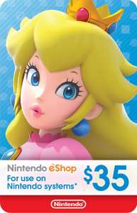 Tarjeta Nintendo eShop 35€ a 29.18€ (Switch, Wii U, 3DS, 2DS...)