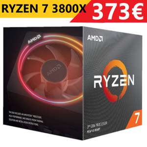 PROCESADOR AMD RYZEN 7 3800X 8X4.5GHZ/36MB BOX y 3700X