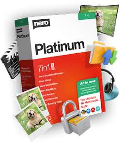 Nero Platinum 2020 + REGALO adaptador Nero Bluetooth 4.0 audio AUX