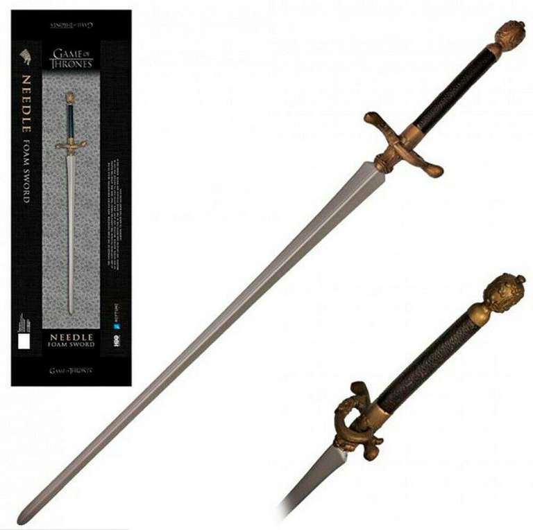 Espada aguja Arya Stark escala real 1/1 Juego de Tronos