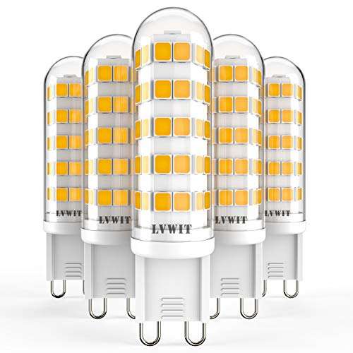 Pack 5x Bombillas LED G9-4.5W LVWIT