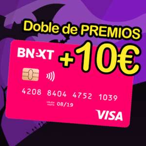 10€ GRATIS con Bnext y el doble de PREMIOS en el Desafío Chollometro