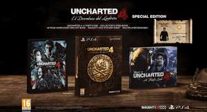 Uncharted 4 Edición especial + Chapas de regalo