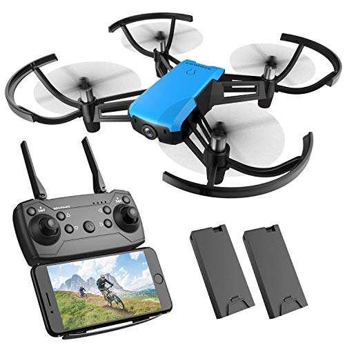 REDPAWZ R020 - Drone con cámara 720p y 2 baterías