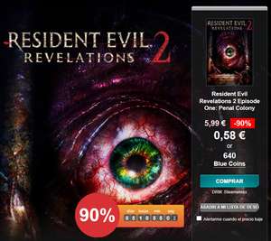 PC (STEAM): Resident Evil Revelations 2 - Episodio 1: Penal Colony por sólo 58 céntimos. Para PS4, PS3 Y XBOX ONE (GRATIS)