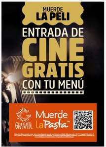 Cine gratis al cenar en Muerde la Pasta (Kinepolis Granada)