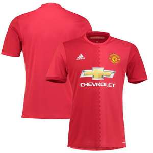 Manchester United adidas 2016/17 Home Jersey - Red