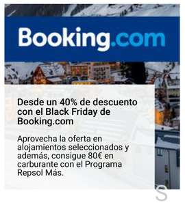 Consigue hasta 80€ en carburante por tus reservas en Booking.com