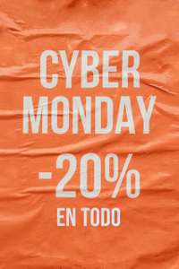 Cyber Monday 20% en TODA la zapatería krack