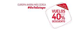 Iberia Express - Hasta el 40% de descuento en vuelos a Europa