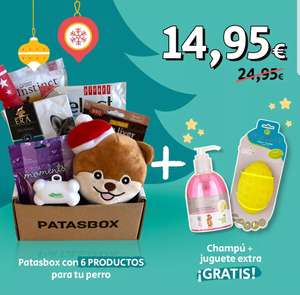 Caja para tu mascota PatasBox + regalos