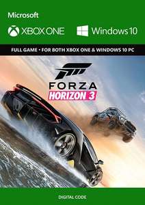 Forza Horizon 3 Xbox One/PC Standard Edition (Digital Code)