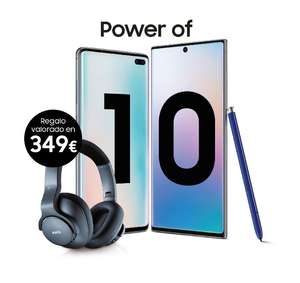 Samsung galaxy note 10/ + auriculares akg de 350€ de regalo