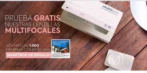 Lentillas multifocales Gratis+1000 Smartbox de Regalo