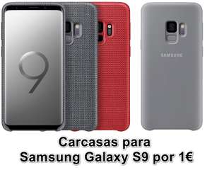 Carcasas Samsung e Hyperknit para el Galaxy S9 por tan sólo 1€