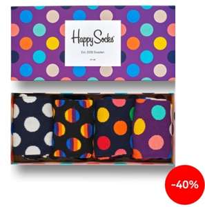 Calcetines HappySocks al 40% + 10% extra con codigo = 50%