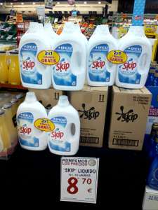 Detergente Skip líquido 100 lavados - Hiper Usera y Tucash