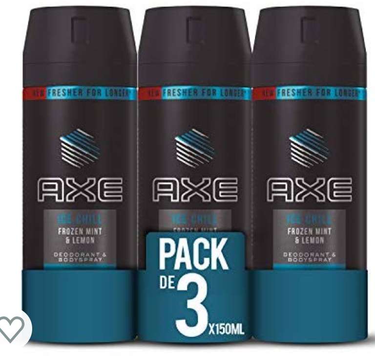 Pack de 3 desodorantes de hombre de AXE