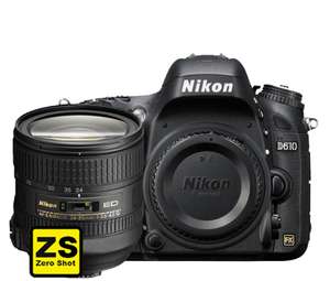 Cámara Nikon D610 + Objetivo AF-S NIKKOR 24-85mm F/3.5-5.6G ED G (Zero Shot)