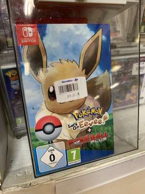 Set Pokémon Lets Go Eevee + Pokeball plus + Mew (Carrefour Murcia)