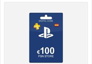 Tarjeta Playstation Network 100 Euros ES