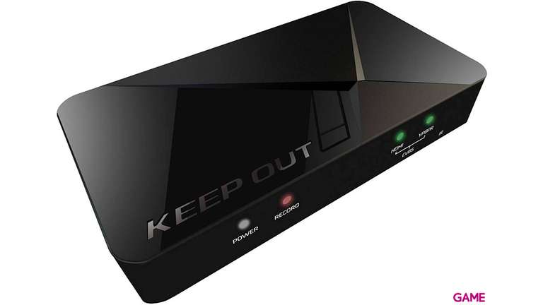 Capturadora KEEP OUT SX300 HD - Autónoma, No requiere PC para grabar
