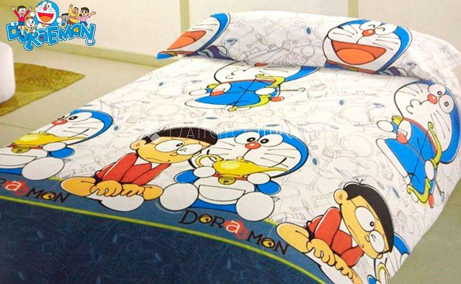 Funda nórdica + funda almohada licencia oficial cama 90 opción de Shizuka Doraemon al mismo precio