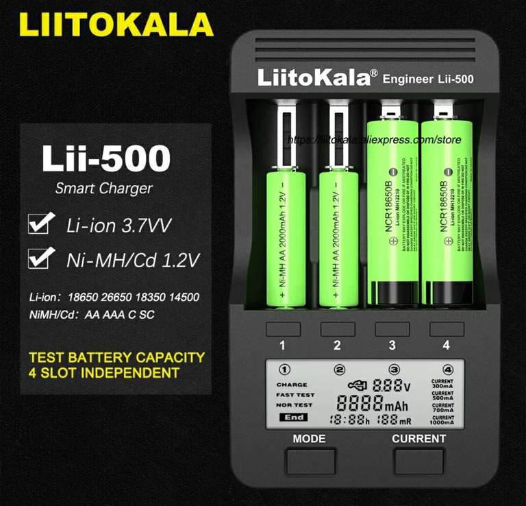 Liitokala Lii-500 y Lii-500S
