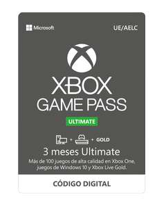 XBOX Gamepass Ultimate - 6 al precio de 3 (más dos meses al activar la renovación automática)
