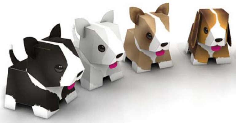 Actividades para niños Recortables Mascota de papel cartulina en 3D Gratis y muy fácil ( más personajes ver descripción)